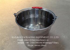 China Food - Grade Stainless Steel Water Bucket , Water Barrel For Milk wholesale
