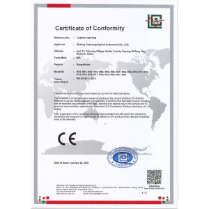 Lijing International Optical Equipment Factory Certifications