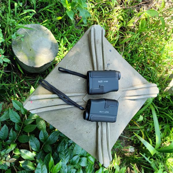 1000 Yards Rechargeable 6x25 Laser Golf Rangefinder With Vibration