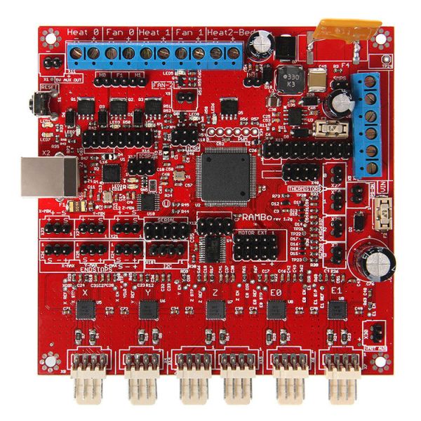 RepRap 3D Printer Rambo Control Board For Arduino Atmega2560 Microcontroler 1.2A