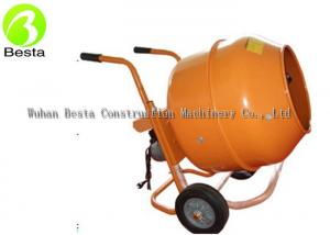 China 140 Liters Small Electric Concrete Mixer , Mini Cement Mixer ISO9001 Certification wholesale