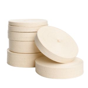 Buy cheap Plain Design Natural Cotton Ribbon 10mm-50mm Custom Printed Cotton Ribbon from wholesalers