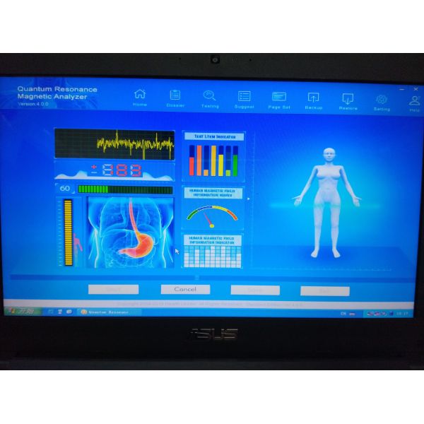 French Quantum Body Health Analyzer