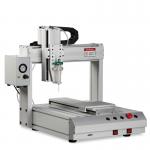 Benchtop Multi Axis Automatic Glue Dispenser , Automatic Soldering Machine