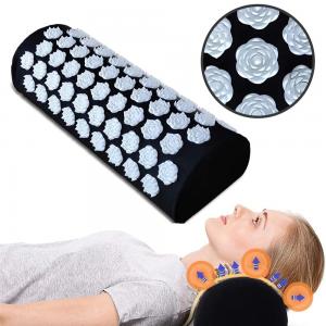 China Yoga Block / Yoga Props Lotus Acupressure Massage Pillow For Neck / Body Muscle Relaxation wholesale