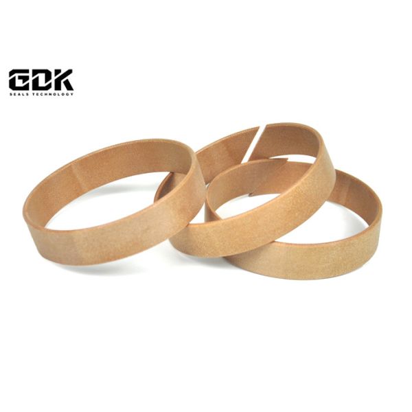 GDK Factory Produce Phenolic Resin Material Excavator Cylinder Wear Ring WR Guide Ring Seal Engine Parts Seal
