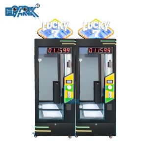 China Lucky 7 Cut Prize Machine Big Prize Crane Game Machine Catch doll Gift Game family entertainment center wholesale