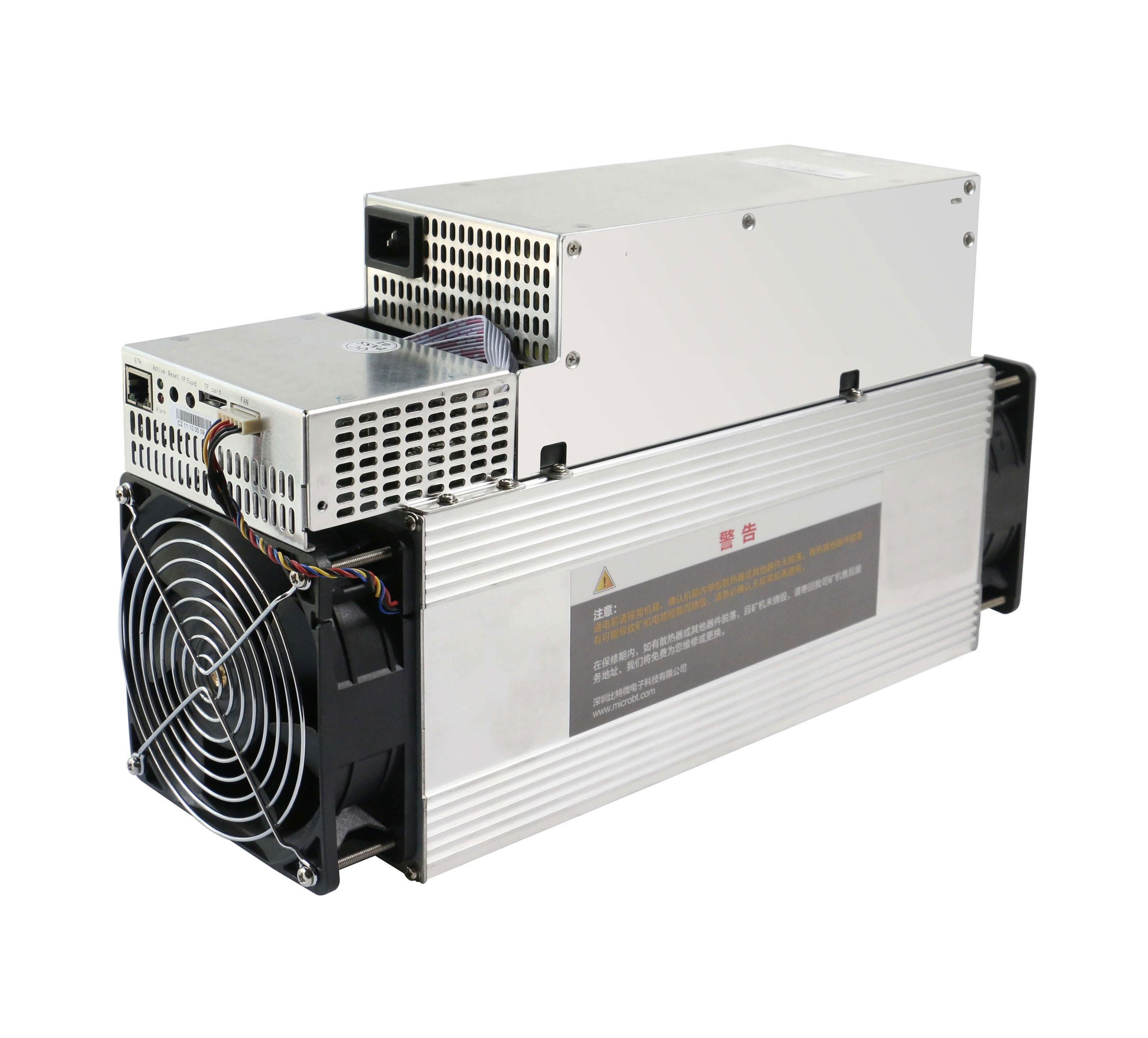 60W/T Microbt Whatsminer Asic Miner Machine M21S 52T Ssecond Hand