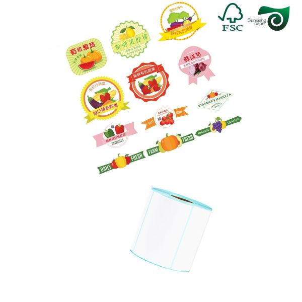 68gsm Moisture Resistant White Paper Ideal For Wine Glass And Beer Bottle Labels