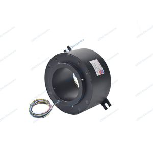 China ID 127mm Through Hole Slip Ring With Rotating Connector Electrical Swivel on sale