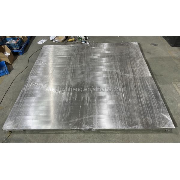 RS232 Thick Platform Plate Industrial Floor Scale 3000kg Weighing Electronic Platform Scale Digital XH8720