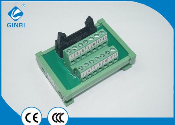 Quality PLC Control Interface IDC Module DC24V  Custom Phillips Screw , Slotted Screw for sale