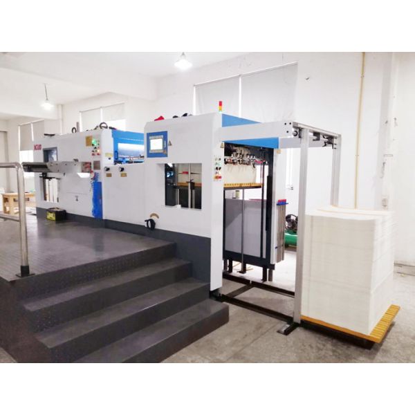 1060X760mm Paper Auto Die Cutting Creasing Machine Carton Box Cardboard