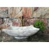Polygonal Marble Bathroom Sink , Natural Stone Vessel Sinks For Bathroom for sale