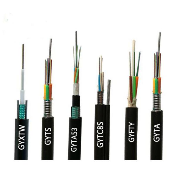Quality GYTS Single Mode Fiber Optic Cable Underground Duct Direct Burial for sale