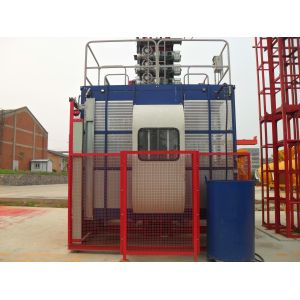 China SC200 Construction Hoist Elevator For Passenger And Material Gear Driving wholesale