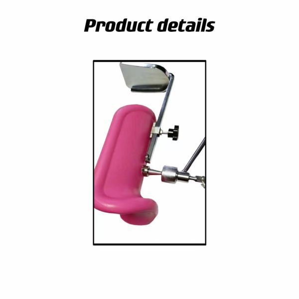 304 Bracket Obstetric Table Accessories Hospital Leg Holder Pink