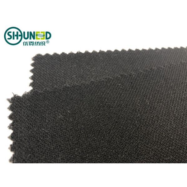 Double Dot Fusible Interlining Fabric For Business Casual Suit Eco Friendly