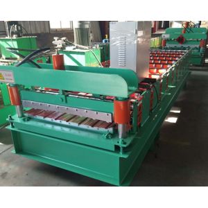 China 910 Type Wall Sheet Roll Forming Machine 380v 50hz 3 Phase 7-12m/Min Working Speed wholesale