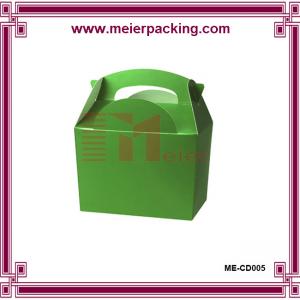 China Made-in-China 100% Recycled glossy green gable Boxes for take away products on sale