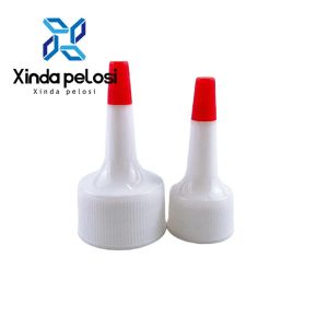 PP Pointed Bottle Cap Plastic Spout Pouch Cap Color Long Nozzle