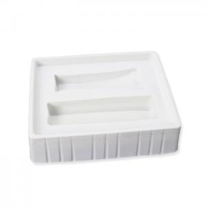 China 0.45cm Clear Perfume Tray , PP PS Disposable Large Plastic Tray wholesale