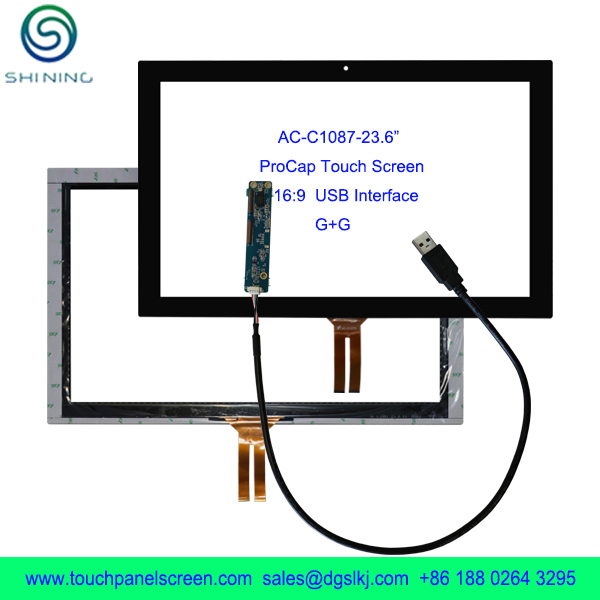 USB Interface 16:9 Capacitive Touch Panel COB Type ILITEK 2302 Controller