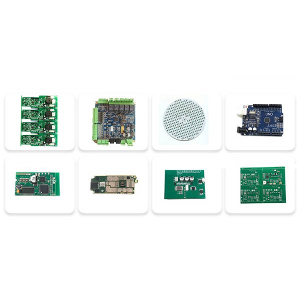 2 Layer High TG Medical Custom Printed Circuit Board Fr4 PCBA RoHS Approved