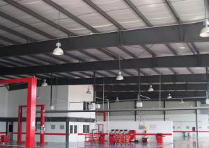 China Steel Framing Car Showroom Building Exhibition Hall With Glass Curtain wholesale