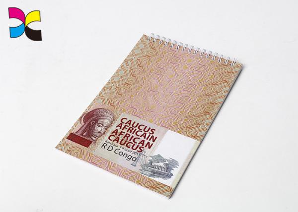Quality Coloful Cover Custom Printed Notebooks With YO Binding / Offset Printing for sale