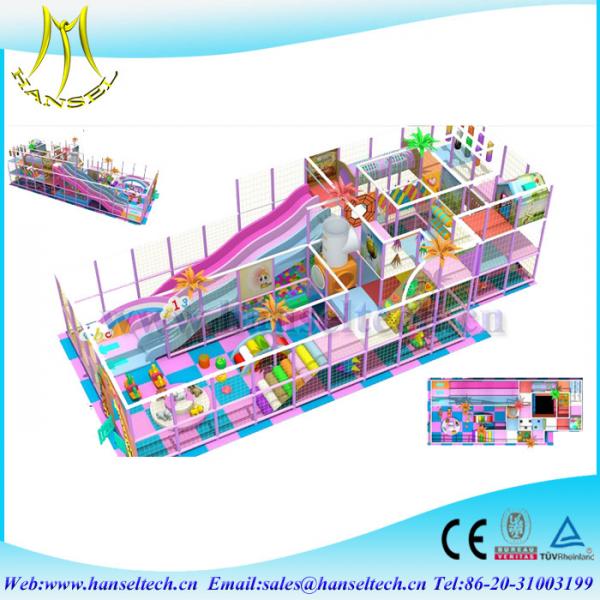Quality Hansel baby play yard for indoor and outdoor amusement equipment for sale
