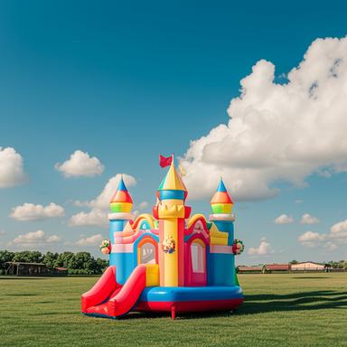 Bounce House Castle with Ball Pit Inflatable Bouncy Castle Jumping Bed with Air Blower for Wedding/Birthday/Party/Event(Pink 10.5ft x 8.2ft x 7.87ft)