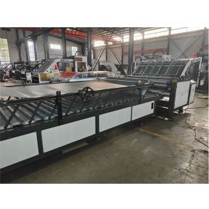 China LIHENG MACHINE Semi Automatic Flute Laminating Machine for 5 Ply Lamination at 380V wholesale