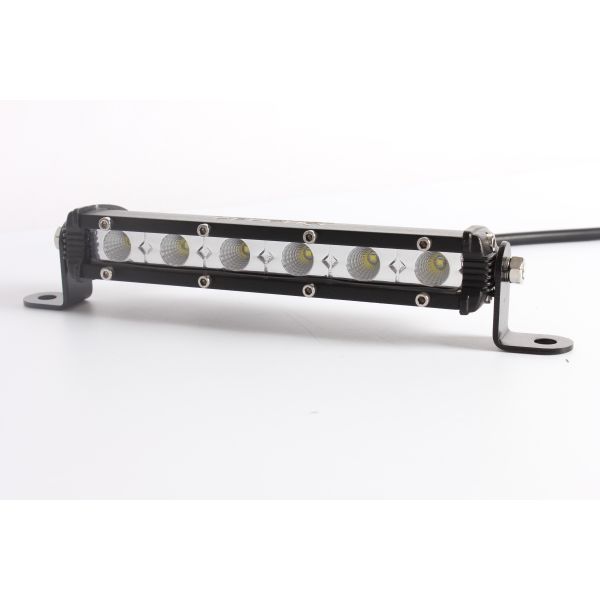 Single Row led light bar super slim led light bar 18w led bar spot flood combo 7