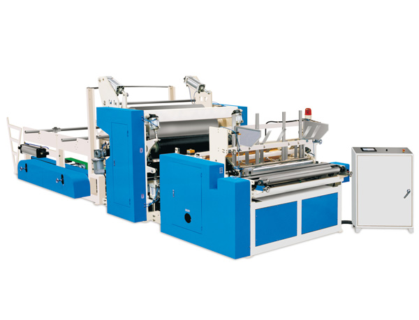 130-180 M / Min Toilet Paper Manufacturing Machine Coreless Rewinding System