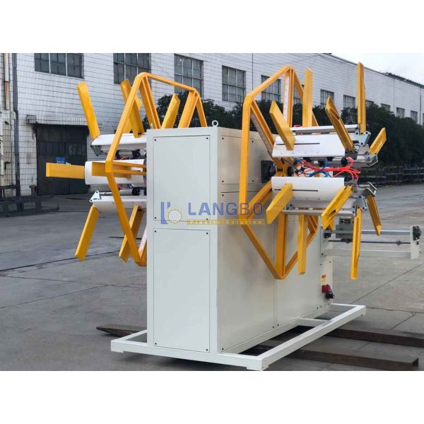 Automatic Pipe Coiling Machine PE Coiler Customized Voltage 380V 50HZ 3Phase