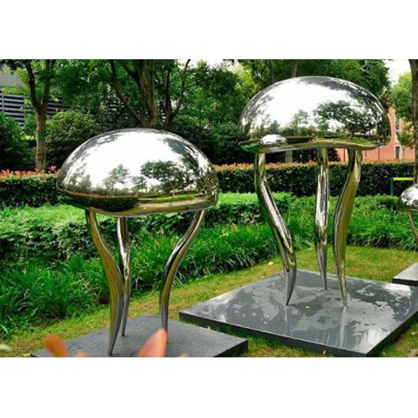 Color Stainless Steel Circular Concave Mirror Sculpture By Anish Kapoor