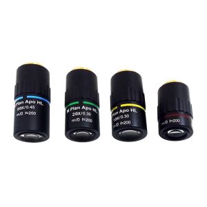 95mm Long Working Distance Achromatic Objective Lens Large Aperture