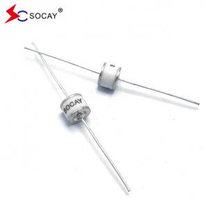 China Lightning Arrester Axial Leaded Ceramic Gas Discharge Tube 600V SC2E8-600ML GDT Electronic Component wholesale