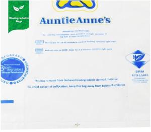 China Custom design plant based compostable biodegradable HDPE soft loop handle plastic shopping bag, flexi soft loop handle p wholesale