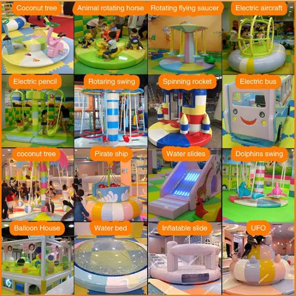 Adventure Park Children Playground Equipment Indoor Baby Soft Play Area