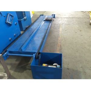 Blue Intermediate Copper Wire Take Up Machine Equipped With Basket Block Device