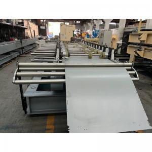 China 0.3mm Color Coated Rack Roll Forming Machine Coil Aluminum Auto 1000mm Box Cover wholesale