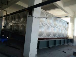 China 100m3 SS304 Square Stainless Steel Tank Water Storage 5000l wholesale