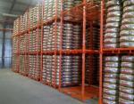 Logistic Central Bulk Stackable Racks Storage With Wire Mesh Decking