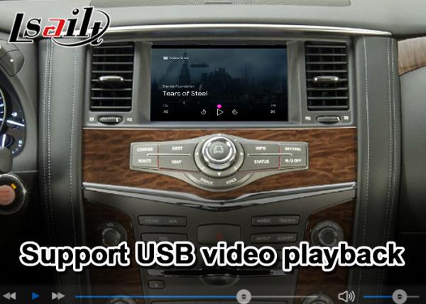 CE Wireless Carplay Interface Wired Android Auto Youtube for Nissan Armada Patrol