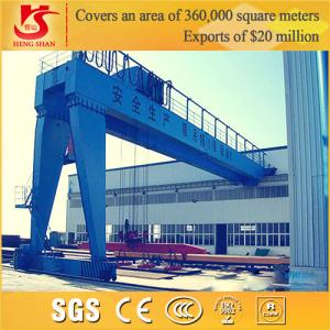 China BMH Type Outdoor Semi Gantry Crane 25 ton Workshop Semi Gantry Crane on sale