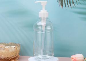 China 480ml Empty clear Plastic Pump Bottles Dispenser for Massage Oil, Liquid Soap wholesale