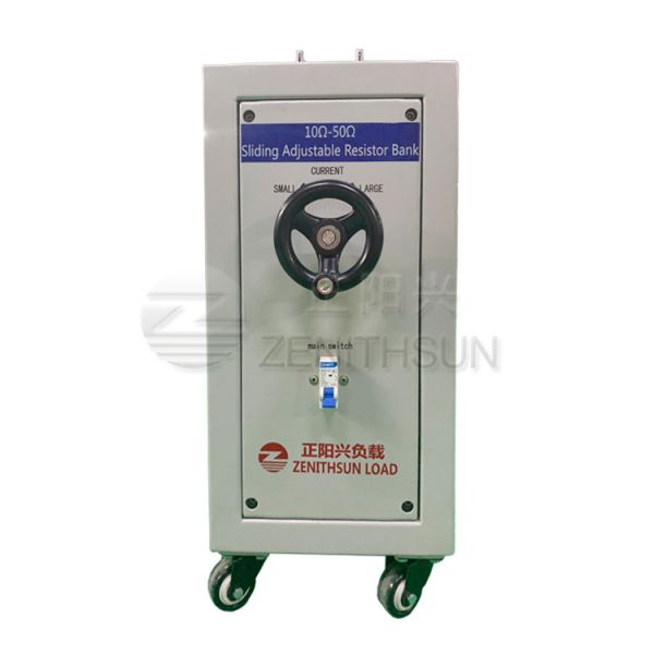 10kW 50 Ohm Sliding Variable Power Resistor Bank With Hand Wheel