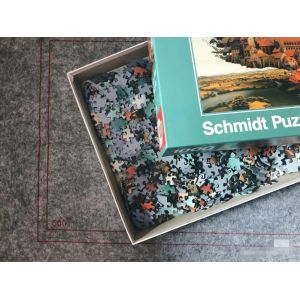 250gsm DIY Jigsaw Puzzles OPP 1000 Pieces Block Customized Children Puzzle Games